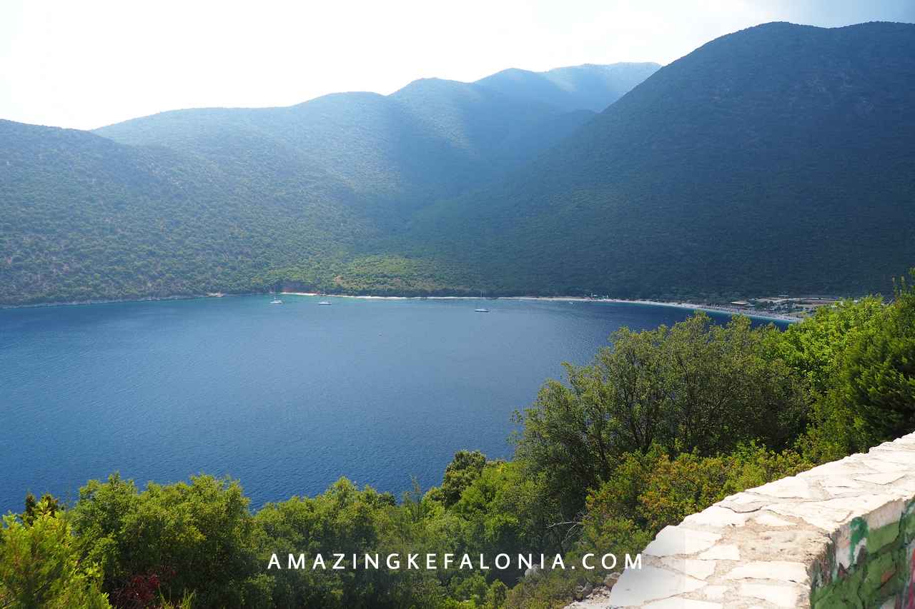 Access and reach Antisamos beach in Kefalonia Island